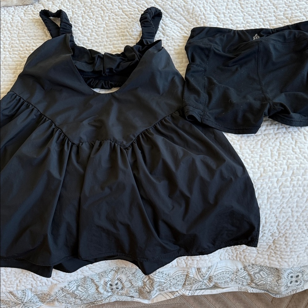 FP Movement by Free People Black Sleepwear Set